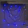Garland “thread” 5 m with nozzles “Blood Balls”, IP20, Dark Thread, 30 LED, Blue glow, 8 modes, 220 V