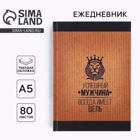 Diary "Successful Man", A5, 80 sheets