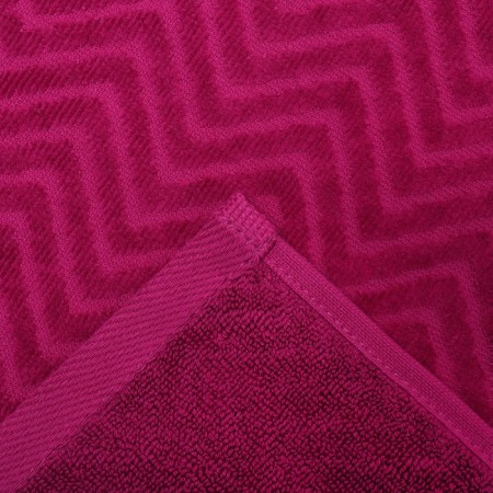 Terry towel Galicia, 70x140cm, Fuchsia color, 500g/m, cotton-3