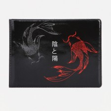 Cover for a student ticket, black color