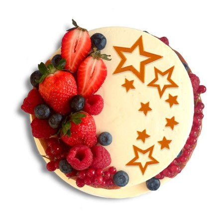 Jewelry for the cake "Starrels Pereniafic", color gold