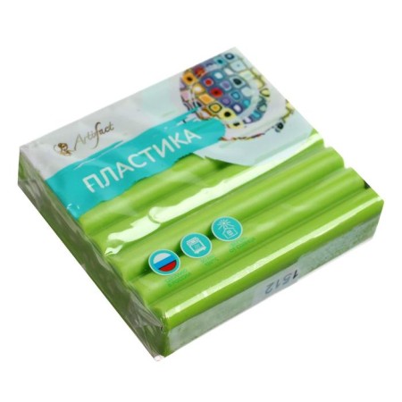 Plastic - polymer clay, 56 g, "flower collection", mochito
