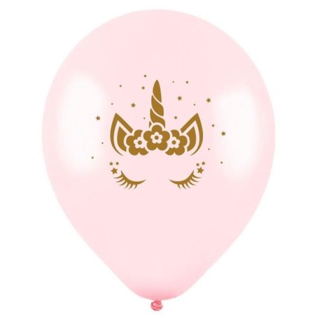 Latex ball 12 “Unicorn's eyes, pastel, 2-sided, set of 100 pcs., Mix-3