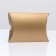 Folding box, pillow, gold, 11 x 8 x 2 cm,