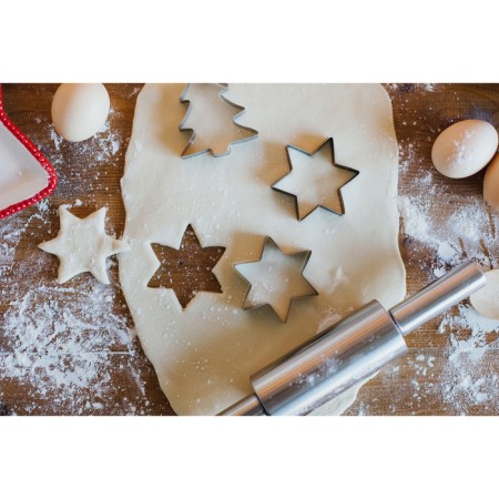 Cutting form "Star", 6 × 6 × 2 cm, chrome color-5