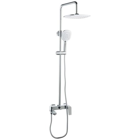 Savol SK-H3401 shower system, tropical shower, shower set, brass, chrome