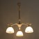 Baalin chandelier 3he27 40w is white 54x54x56 cm Bayerlux
