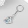 Breek Metal "Sand Office in the Heart" 3x2.5 cm