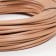 Smooth artificial rattan 6 mm 100 m half a pipe (beige)