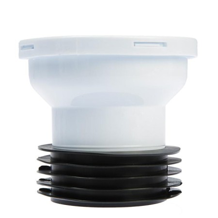 Fan pipe for the toilet "Ani Plast" W1218, 120 mm, straight, short-1
