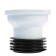 Fan pipe for the toilet "Ani Plast" W1218, 120 mm, straight, short