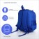 Baby backpack with a pencil case, lightning department, blue color