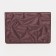 Cover for travel ticket, burgundy color