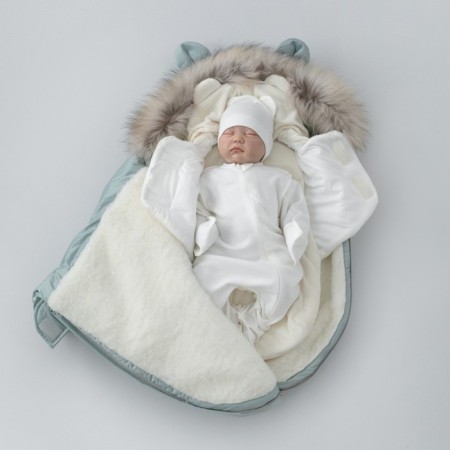 Set for discharge Winter Kinderlitto "New Orsetto", 5 items, height 56-62 cm, mint color-2