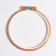 Cross -embroidery set: canvas without a beige pattern, 30 × 40 cm, hoop d = 16 cm, color mix