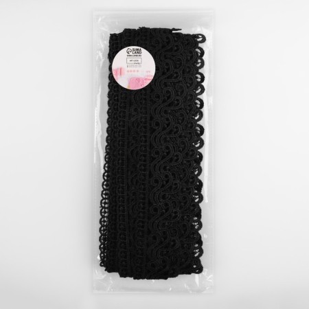 Lace Hypure, 45 mm × 9 ± 0.5 m, black color-2