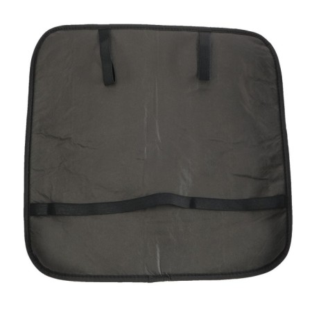 Front seat, artificial fur, size 48 x 48 cm, gray size-2