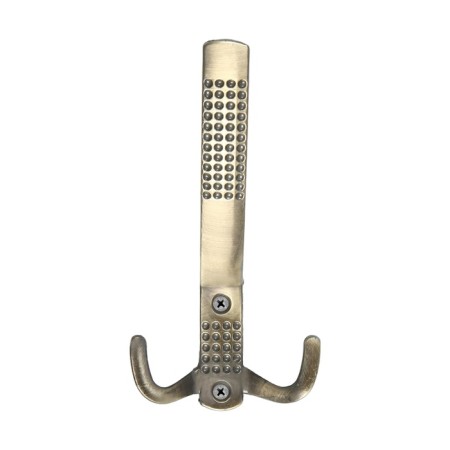 Hook furniture tundra TKT001, three -rod, bronze-3