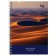 Note book A6, 120 sheets in a cage on the crest "Beautiful View", a solid cover, glossy lamination, mix