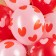 Latex ball 12 “Air Hearts”, red/OOZ, pastel, 5 tbsp., 25 pcs., Mix