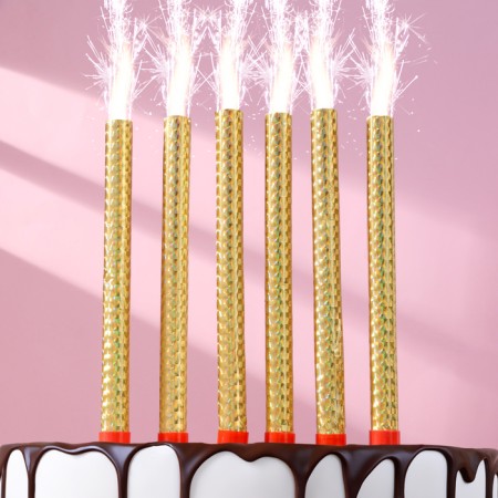 Termine “gold” fountain: 18cm, without smoke and smell, 60 nets