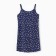 Night shirt female, blue color/candy, size 48