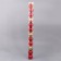 Set of balls plastic D-5 cm, 12 pcs "Crohn" with a red-golden