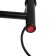 Room of the Electric Tera "Classic", 500x800 mm, carbon steel, black