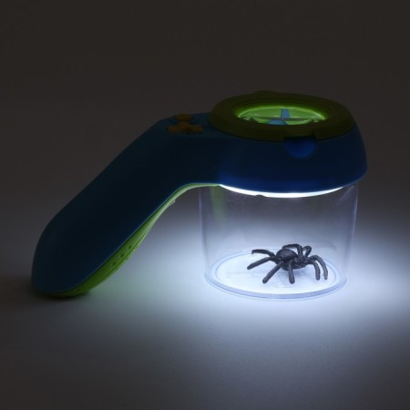 Set "Young Naturalist": a glass, a magnifier with a 35mm lens, with backlight-6