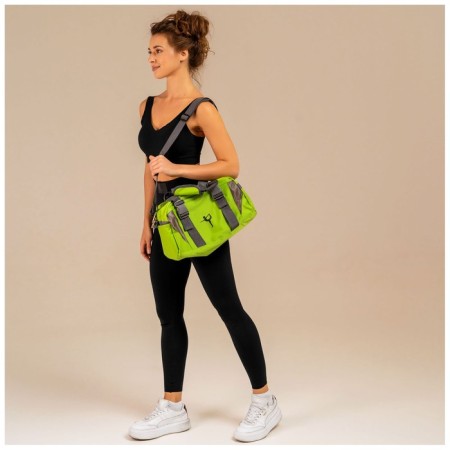 Sangh yoga and gymnastics bag 37x20x20 cm, green color-3