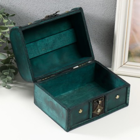Casket tree "Romb" set 2 pcs Blue 7.8x1.8x8 cm 11x15.7x11.5 cm-3