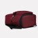 School backpack of textiles on lightning, Fulldorn, 3 pockets, burgundy color