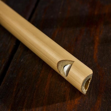 Souvenir musical instrument "Bamboo whistle" 17x1.5x1.5 cm-2