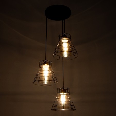 Lamp Bayerlux "Rumpy" 3he27 40wt black-2