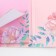 Block of papers with a sticky layer of "love and happiness", 30 sheets