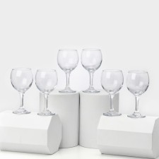A set of glass glasses for the wine Bistro, 290 ml, 6 pcs