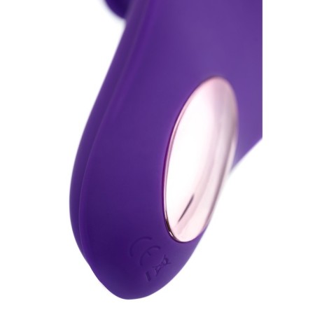 Cliter stimulator - Jos swizzy nozzle, silicone, purple color, 12 cm-13