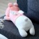 Soft toy-podushka "Bunny", 65 cm, peach color