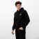 Men's sweatshirt with a hood Mist Men’s Casual Size 48, black