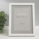 Photo frame MDF "Nina" 15x20 cm, white