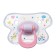 Nipple set - a dummy with a holder, SL, ORTD +12 months, with a cap "Bunny", pink