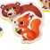 Soft puzzle for babies "Forest animals", 5 puzzles, crumb I