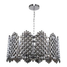 Люстра подвесная Glazgo 5xE14 40Вт, размер 61x61x40-71 см, цвет хром