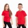 T -shirt for children, red color, height 104 cm