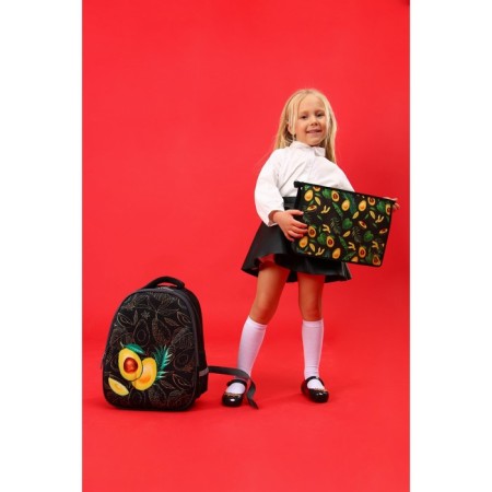 Backpack School School Calligrata Avocado Style, 39 x 30 x 14 cm-9
