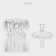 Glass Sugar Glass Lubava, 250 ml, 10 × 10.5 cm