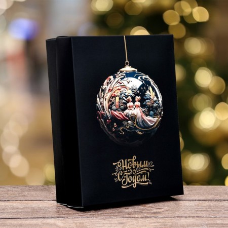 The box is folding, the lid is, “Fairytale Ball”, software touch, 21 x 15 x 7 cm