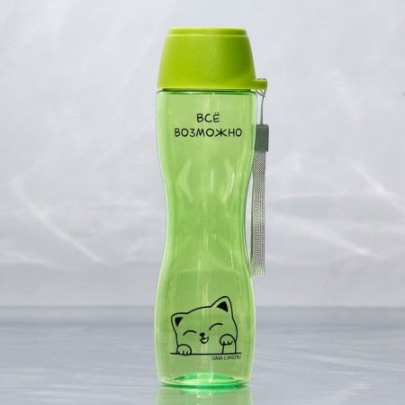 Water bottle "Everything is possible", 460 ml-1