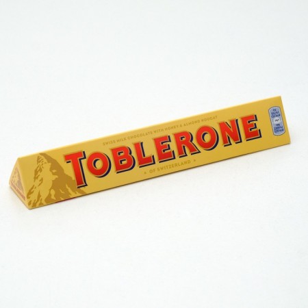 Chocolate Toblerone Milk Chocolate, 100 g