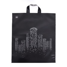 Big City package, polyet. with loops. pen, 44x40 cm, 43 μm, set 10 pcs